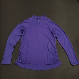 Athleta Purple Zip Up Athletic Jacket Women’s Large